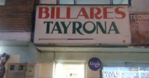 BILLARES TAYORONA BILLARES TAYORONA